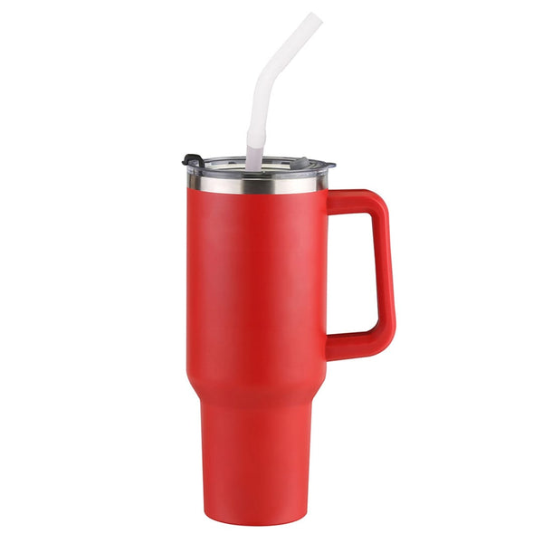 Add Your Logo: 40oz Big Day Insulated Travel Mug with Straw