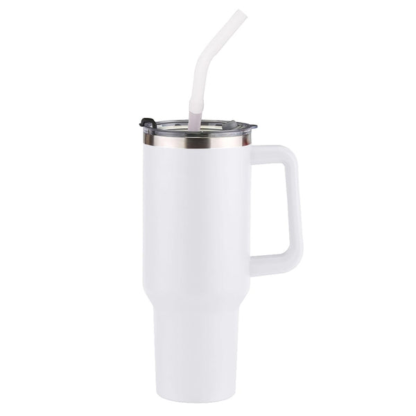 Add Your Logo: 40oz Big Day Insulated Travel Mug with Straw