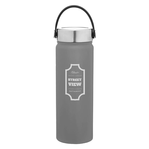 Add Your Logo: 20oz Compact Insulated Water Bottle