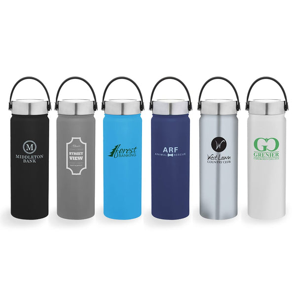 Add Your Logo: 20oz Compact Insulated Water Bottle