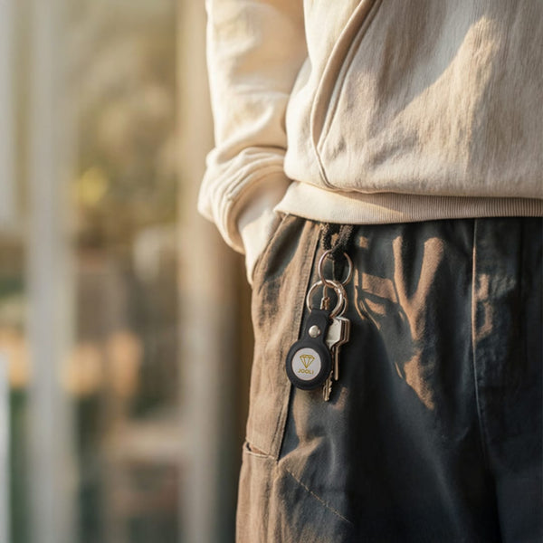 Add Your Logo: NeverMiss Leatherette Key Finder