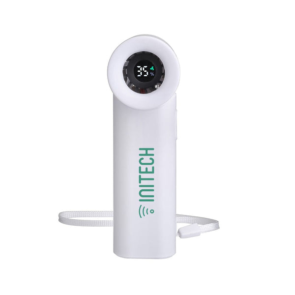 Add Your Logo: CoolBoost Pocket Fan with LCD Display