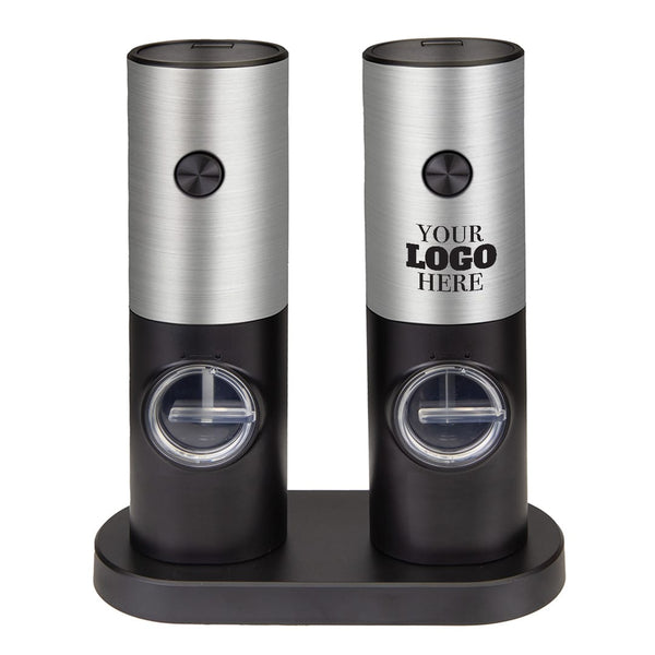 Add Your Logo: Seasoned Ease Electric Grinder Set