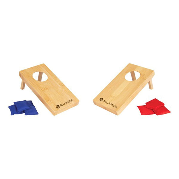 Add Your Logo: Desktop Mini Cornhole Challenge Set