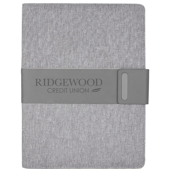 Add Your Logo: Interstate Secure Canvas Padfolio