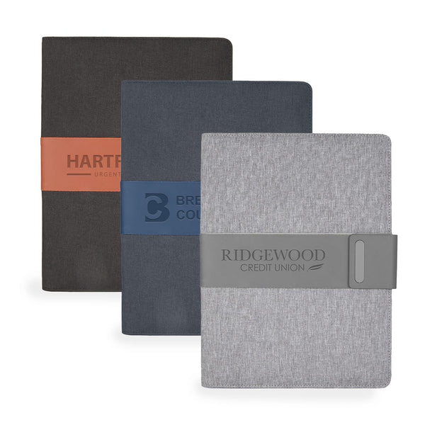 Add Your Logo: Interstate Secure Canvas Padfolio