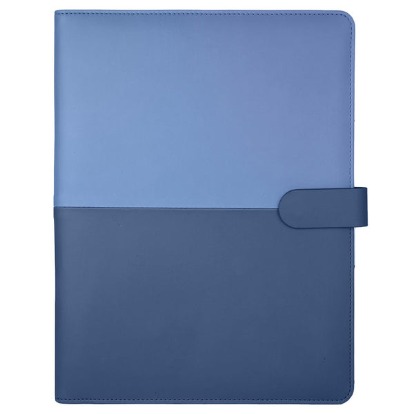 Add Your Logo: Bold Two-Tone Padfolio