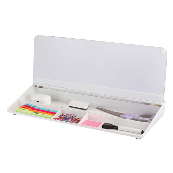 Add Your Logo: Plan & Place Whiteboard Desk Organizer