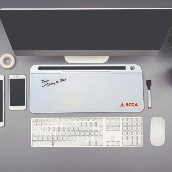 Add Your Logo: Plan & Place Whiteboard Desk Organizer
