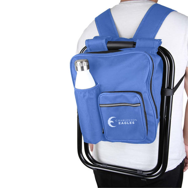 Add Your Logo: Chill & Sit Cooler Chair Backpack
