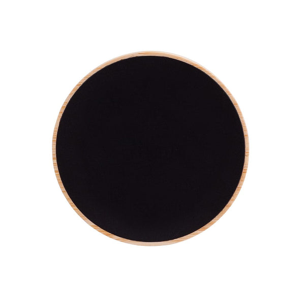 Add Your Logo: GlowCharge 15W Bamboo Wireless Pad