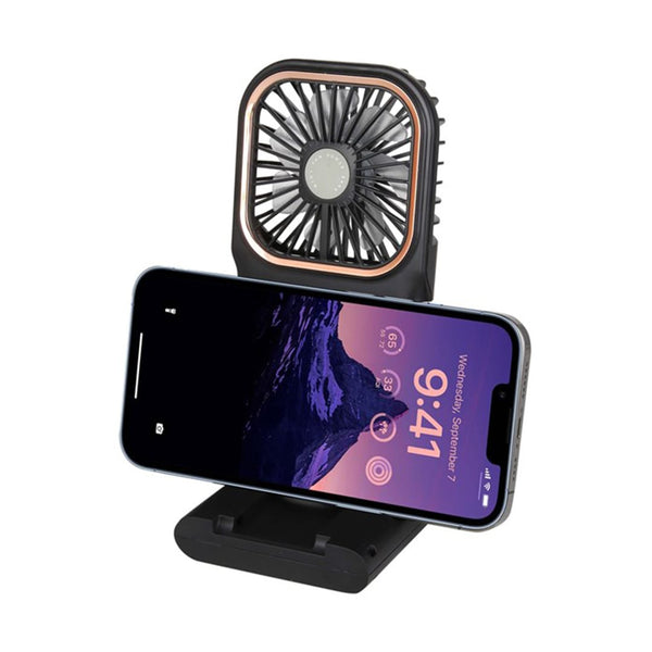 Add Your Logo: Cool Breeze Fan Power Bank