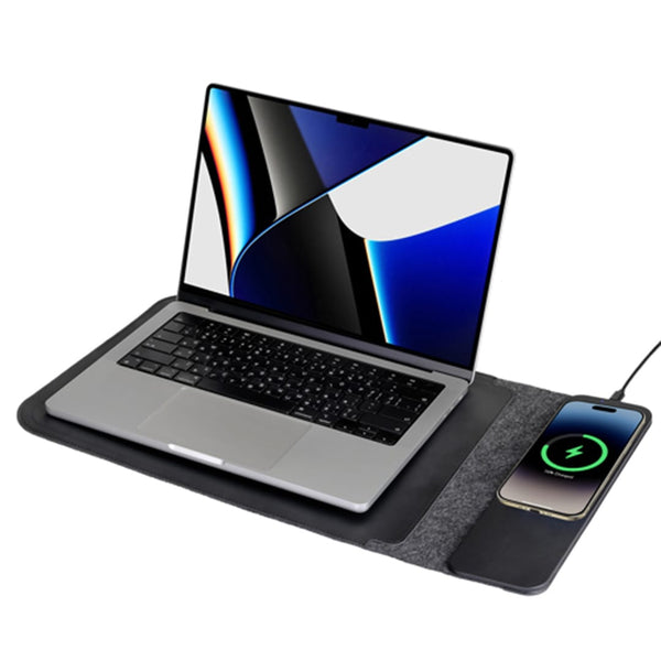 Add Your Logo: ChargeWrap Wireless Laptop Sleeve & Desk Mat