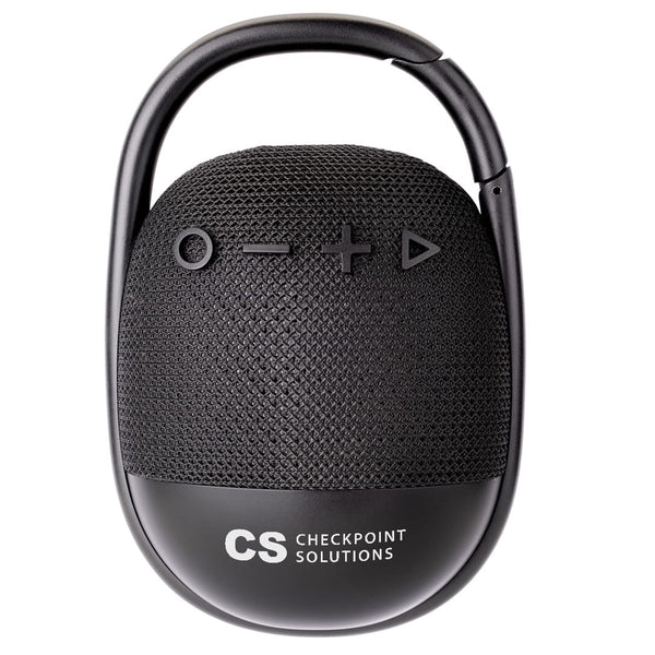 Add Your Logo: Clip & Play Waterproof Bluetooth Speaker