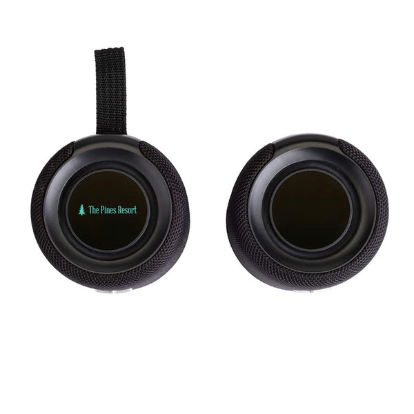 Add Your Logo: SoundSync Duo Split Speakers
