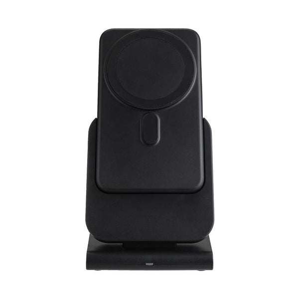 Add Your Logo: 3-in-1 MagSafe Wireless Charger w/ Detachable 10,000 mAh Power Bank