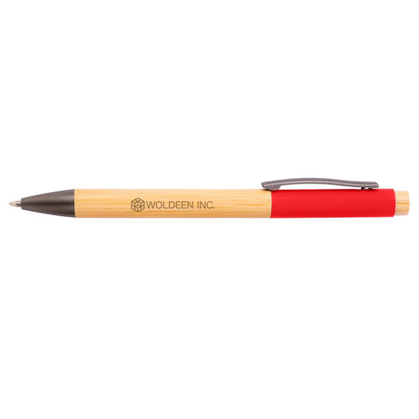 Add Your Logo: EcoMark Bamboo Executive Pen