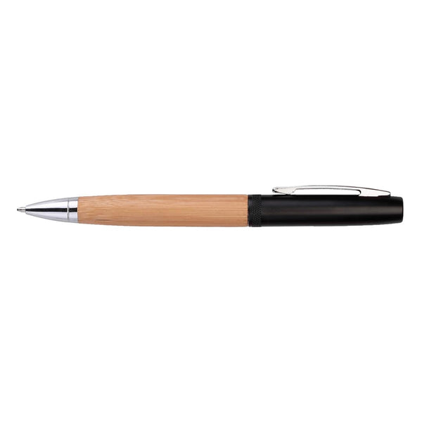 Add Your Logo: Helix Bamboo Twist Pen