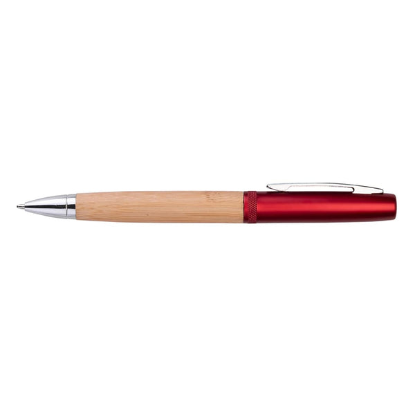 Add Your Logo: Helix Bamboo Twist Pen