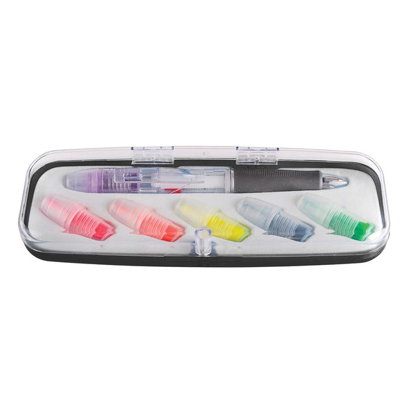 Add Your Logo: Highlight & Write Color Pen Set