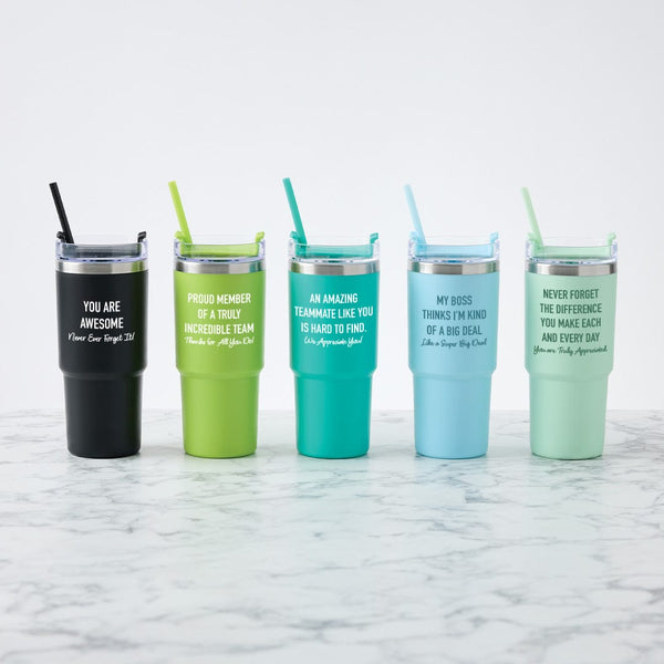 Classic & Cool Stainless Steel Tumbler 25 oz - Amazing