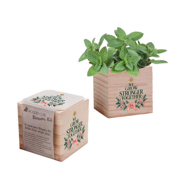 Appreciation Plant Cube - Stronger Together Holiday