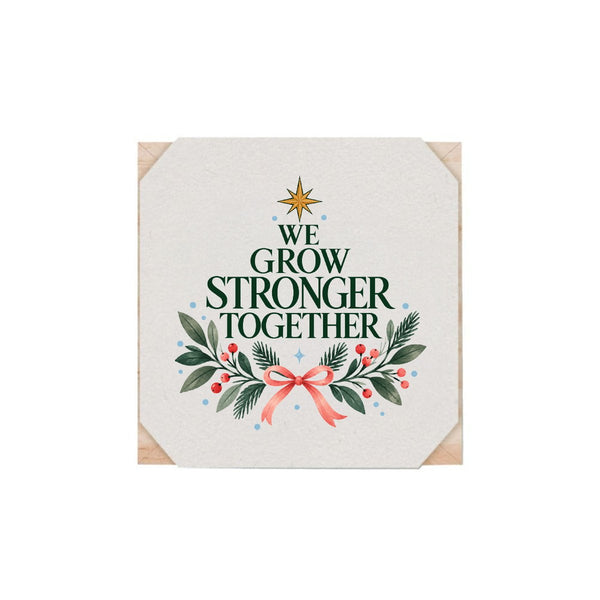 Appreciation Plant Cube - Stronger Together Holiday