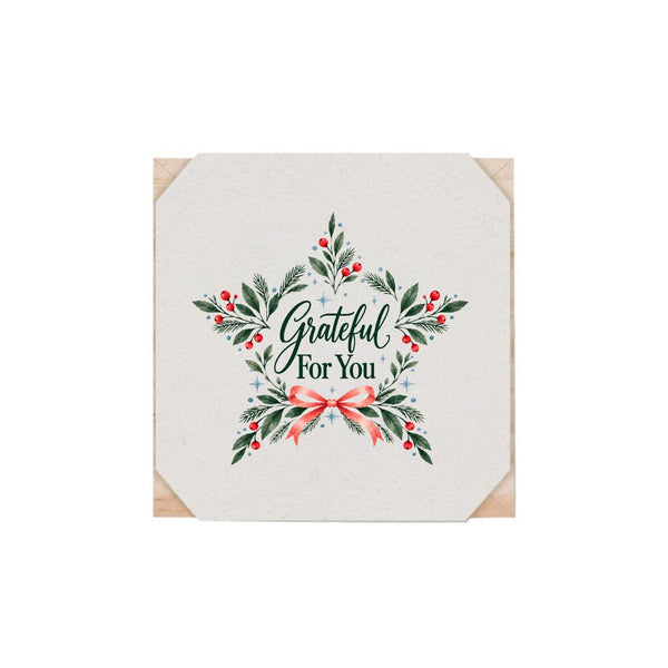 Appreciation Plant Cube - Grateful Holiday