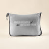 Luxe Travel Pillow Travel Blanket - Silver