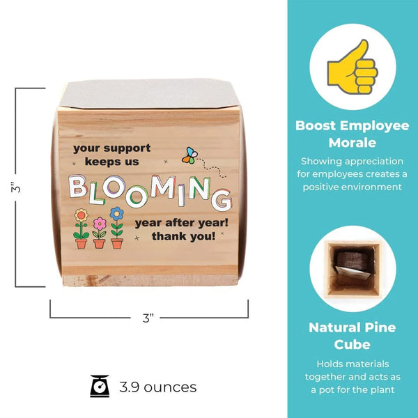 Growing Gratitude Plant Cube - Keep Us Blooming