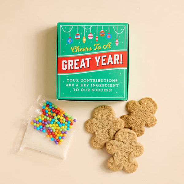 Gingerbread Family Cookie Decorating Kit - Great Year