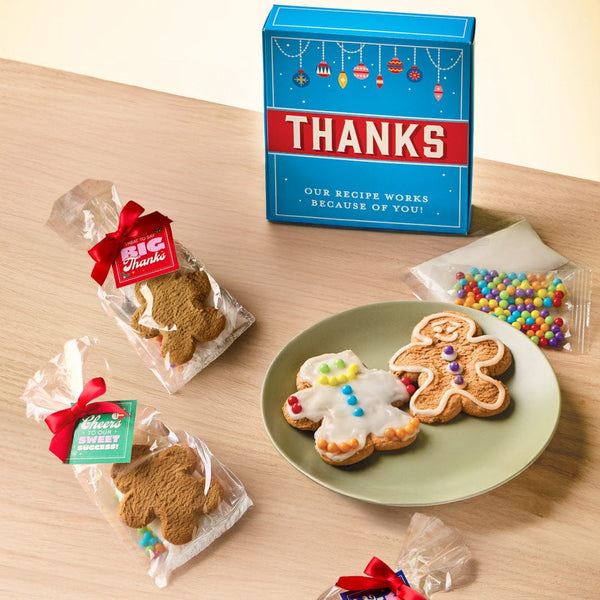 Gingerbread Cookie Decorating Kits - Thanks
