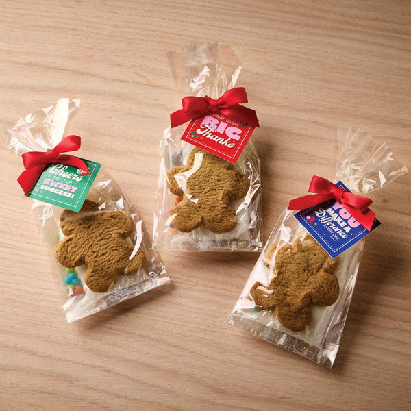 DIY Gingerbread Cookie Packs - Cheers