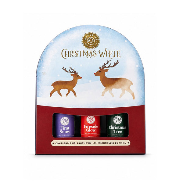Holiday Essential Oil Gift Set - Christmas White, customizable branded health & beauty > personal care > essential oils > ess