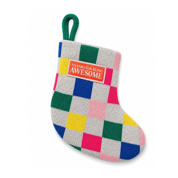 Mini Stocking Desk Drop - Awesome - Stocking, customizable branded home & garden > decor > seasonal & holiday decorations > h