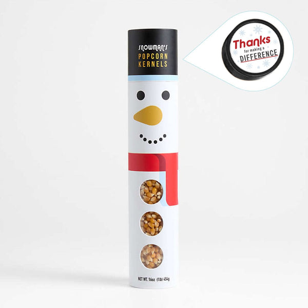 Joyful Holiday Popcorn Character Collection - Snowman