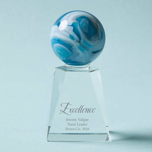 Agate Stone Orbit Trophy