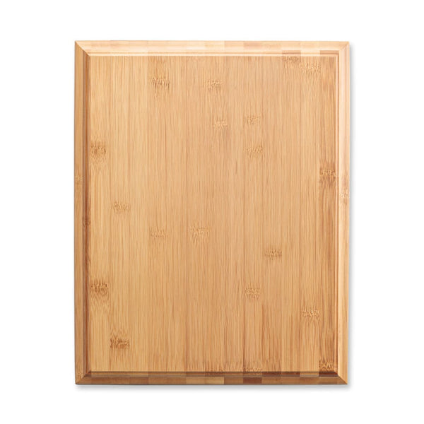 Bamboo Beveled Engraved Plaque - 12x 15 - Portrait