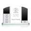 Stacked Achievement Perpetual Trophy - Crest - Black