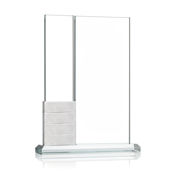 Stacked Achievement Perpetual Trophy - Tower - Clear