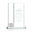Stacked Achievement Perpetual Trophy - Tower - Clear