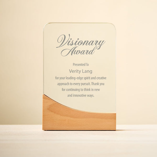 Arcadia Crystal Award - Large