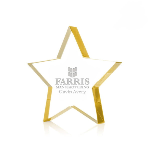Radiant Star Award - Gold  - Medium