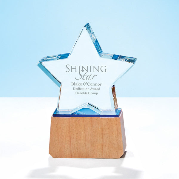 Engrained Appreciation Trophy - Star