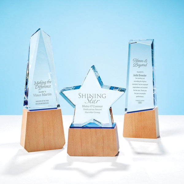 Engrained Appreciation Trophy - Star