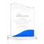 Frosted Blue Shimmer Acrylic Awards - Wave