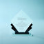 Black Radiance Crystal Award - Small