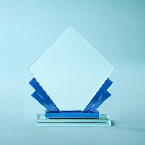 Blue Radiance Crystal Award - Large