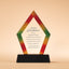 Mosaic Etched Diamond Award - Large