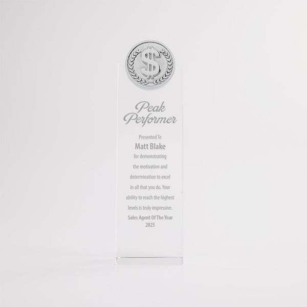 Crystalline Tower Trophy - Money $